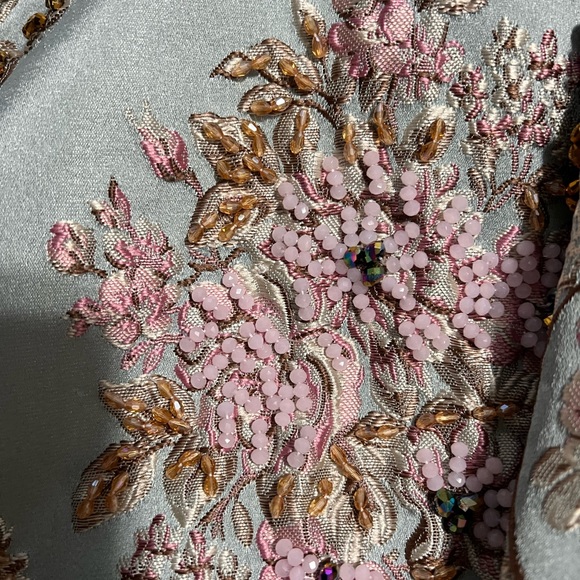 ALBERTO MAKALI BOMBER BEADED JACKET SIZE XS - Picture 6 of 7